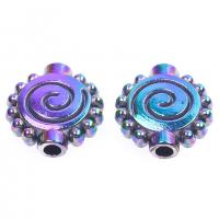 Zinc Alloy Jewelry Beads colorful plated DIY Sold By PC