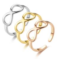 Titanium Čelik Finger Ring, modni nakit & bez spolne razlike, više boja za izbor, 1.20mm, Prodano By PC