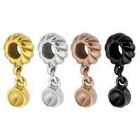 Stainless Steel Pendant Setting, 304 Stainless Steel, plated, more colors for choice, 22mm, Hole:Approx 4.5mm, Sold By PC