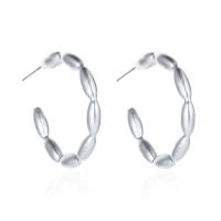 Zinc Alloy Stud Earring fashion jewelry & for woman 28mm Sold By Pair
