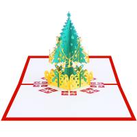 Papier 3D kartkę z życzeniami, Ręcznie robione, Składany, dostępnych więcej kolorów, 150x150mm, sprzedane przez PC