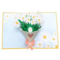 Paper 3D Greeting Card, handmade, Foldable & 3D effect, 150x200mm, Sold By PC