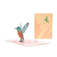 Paper 3D Greeting Card, handmade, Foldable & 3D effect, 126x178mm, Sold By PC