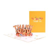 Paper 3D Greeting Card, printing, Foldable & 3D effect, 150x200mm, Sold By PC