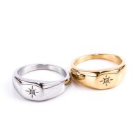 Partículas de acero anillo, diverso tamaño para la opción & para mujer & con diamantes de imitación, más colores para la opción, 8mm, Vendido por UD