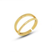 Titano plienas Cuff Finger Ring, Spurga, unisex, daugiau spalvų pasirinkimas, 10mm, Dydis:7, Pardavė PC