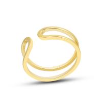 Titanium Steel Δέσε δάχτυλο του δακτυλίου, για τη γυναίκα & κοίλος, περισσότερα χρώματα για την επιλογή, 6mm, Μέγεθος:7, Sold Με PC