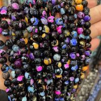 Feuerachat Perle, rund, DIY & verschiedene Größen vorhanden & facettierte, keine, verkauft per ca. 14.96 ZollInch Strang