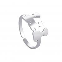 Stainless Steel Finger Ring Titanium Steel fashion jewelry & Unisex original color Sold By PC