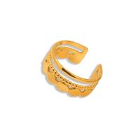 Titantium Cruach Finger Ring, Cruach Tíotáiniam, peitil, jewelry faisin & unisex, dathanna níos mó le haghaidh rogha, 8.5mm,18.5mm, Díolta De réir PC