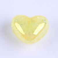 Gelee-Stil-Acryl-Perlen, Acryl, Herz, Spritzgießen, DIY, keine, 16x14mm, ca. 100PCs/Tasche, verkauft von Tasche