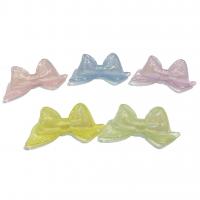 Miracle Acrylic Beads, Bowknot, DIY, more colors for choice, 21x42mm, Approx 100PCs/Bag, Sold By Bag