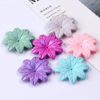Miracle Acrylic Beads, Flower, injection moulding, DIY, more colors for choice, 39x7x2mm, Approx 200PCs/Bag, Sold By Bag