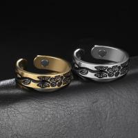 Палец кольцо из нержавеющей стали, Нержавеющая сталь 304, ювелирные изделия моды & Мужская, Много цветов для выбора, 5.80x1.60mm, продается PC