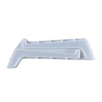 DIY Epoxy Mold Set, Silicone, white, 350x120x20mm, Sold By PC