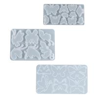 DIY Epoxy Mold Set, Silicone, different styles for choice, white, Sold By PC