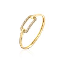 Cubic Zirconia Micro Pave Brass Ring, gold color plated, different styles for choice & micro pave cubic zirconia & for woman, 60mm, Sold By PC