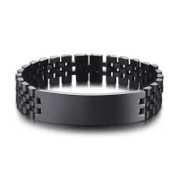 Titanium Steel Bracelet & Bangle, plated, Unisex & different size for choice, more colors for choice, Sold By PC