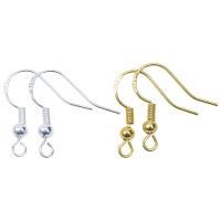 Brass Hook Earwire high quality plated DIY nickel lead & cadmium free Sold By PC