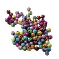Perles acrylique de couleur unie, Rond, DIY & normes différentes pour le choix, couleurs mélangées, Vendu par sac