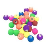 Acrylic Jewelry Beads Round stoving varnish DIY Sold By Bag