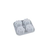 DIY Epoxy Mold Set, Silicone, white, 51x55x12mm, Sold By PC