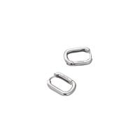 925 Sterling Silver Lever Back Earring, plated, for woman, more colors for choice, 14.20x10.80mm, Sold By Pair