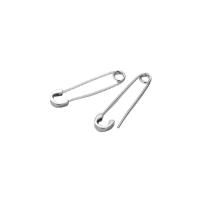 925 Sterling Silver Lever Back Earring, Paper Clip, platinum color plated, different size for choice & for woman, Sold By PC