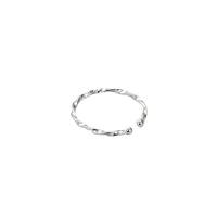 Cеребряное кольцо, Серебро 925 пробы, Другое покрытие, Регулируемый & Женский, Много цветов для выбора, 1.50mm, продается PC