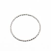 Solidny srebrny pierścień, Srebro 925, Platerowane w kolorze platyny, kwiat cięty & różnej wielkości do wyboru & dla kobiety, sprzedane przez PC