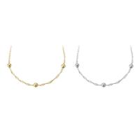 Stainless Steel Jewelry Necklace, 304 Stainless Steel, Vacuum Ion Plating, fashion jewelry & for woman, more colors for choice, Length:Approx 17.5 Inch, Sold By PC
