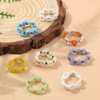 Seedbead anillo, Joyería & para mujer, más colores para la opción, libre de níquel, plomo & cadmio, 6-10cm, Vendido por UD