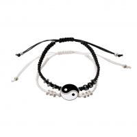 Tibetan Style Bracelet, with 3.74inch extender chain, fashion jewelry & Unisex & with rhinestone, more colors for choice, nickel, lead & cadmium free, Length:Approx 6.69 Inch, Sold By PC