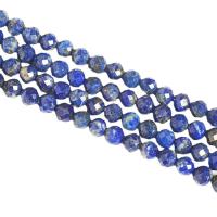 Natural Lapis Lazuli Beads, Round, polished, DIY & different size for choice & faceted, blue, Sold Per Approx 14.96 Inch Strand