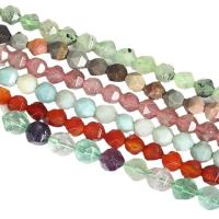 Gemstone Jewelry Beads, Round, polished, Star Cut Faceted & DIY & different materials for choice & different size for choice, more colors for choice, Sold Per Approx 14.96 Inch Strand