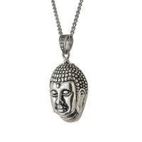 Stainless Steel Pendants Titanium Steel Buddha plated DIY & Unisex Sold By PC