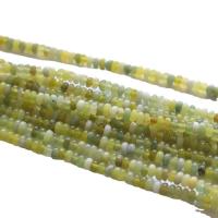 Jade New Mountain Bead, poleret, du kan DIY & forskellige stilarter for valg, grøn, Solgt Per Ca. 39 cm Strand