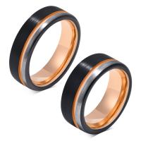 Vinger Ring in edelstaal, Wolfraam staal, mode sieraden & verschillende grootte voor keus & voor de mens, Verkocht door PC