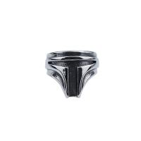 Titanium Steel Δάχτυλο του δακτυλίου, διαφορετικό μέγεθος για την επιλογή & για τον άνθρωπο, 21mm, Sold Με PC