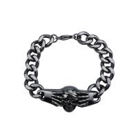 Bracelet d'acier titane, Oindre, bijoux de mode & pour homme, 220mm, Vendu par PC