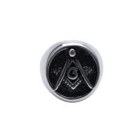 Пальцевидное Кольцо Титановой Стали, титан, помазать, ювелирные изделия моды & разный размер для выбора & Мужский, 23mm, продается PC