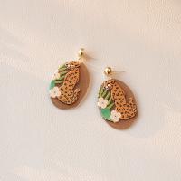 Acrylic Jewelry Earring & for woman 50-80mm Sold By Pair