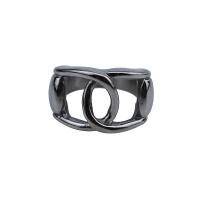 Titanium Steel Finger Ring Unisex 15mm Sold By PC