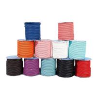 Cowhide Cord, 6-yarn & different size for choice, more colors for choice, Approx 30m/Spool, Sold By Spool