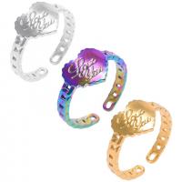 Пальцевидное Кольцо Титановой Стали, титан, Регулируемый & ювелирные изделия моды & Женский, Много цветов для выбора, размер:8, продается PC