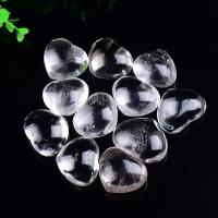 Clear Quartz Decoration, Heart, natural, for home and office & different size for choice, Sold By PC