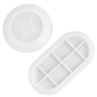 DIY Epoxy Mold Set, Silicone, Different Shape for Choice, white, Sold By PC