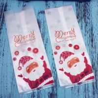 Saco de presentes de natal, OPP+Material, impressão, Design de Natal, 230x85mm, 50PCs/Bag, vendido por Bag