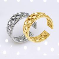 304 Stainless Steel Manžeta prst prsten, módní šperky & unisex, více barev na výběr, 7mm,18mm, Prodáno By PC