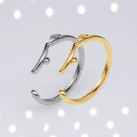 304 Stainless Steel Cuff Finger Ring, Vacuum Ion Plating, fashion jewelry & for woman, more colors for choice, 5mm, Sold By PC